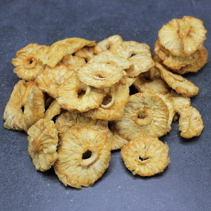 Ananas Ringe ohne Zucker - freshorado