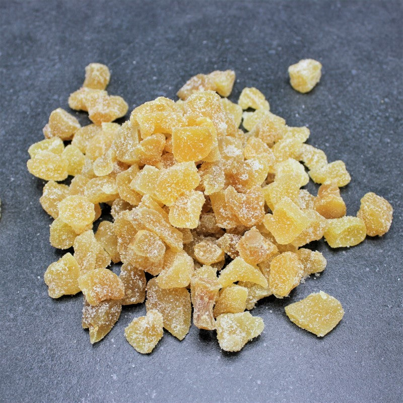 Ingwer getrocknet mit Zucker - freshorado